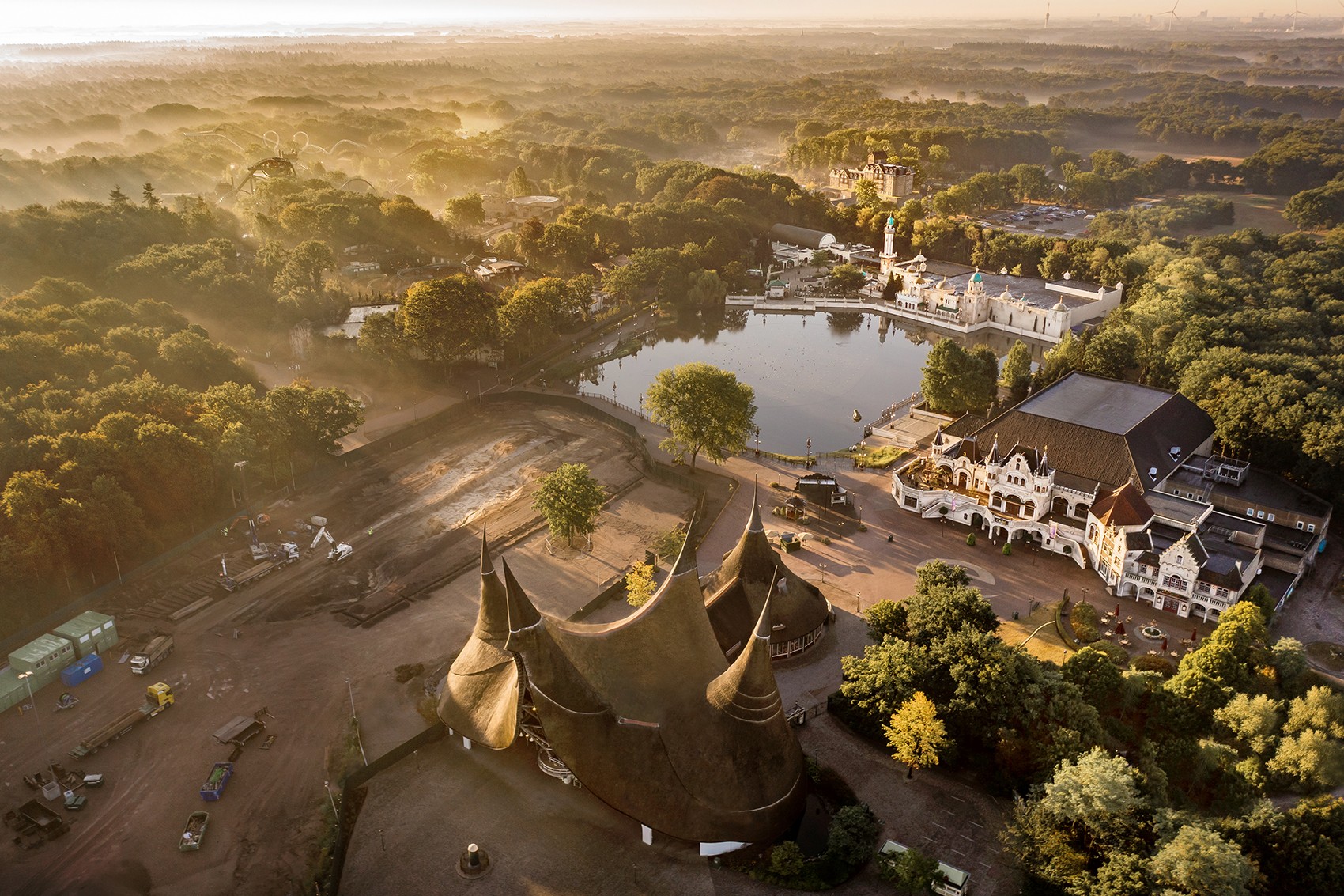 Début des travaux de construction de l’Efteling Grand Hotel Le Lutécien Shop