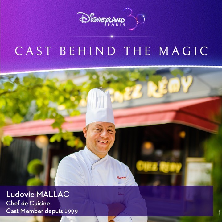 Zoom sur Ludovic Mallac chef à Disneyland Paris Le Lutécien Shop